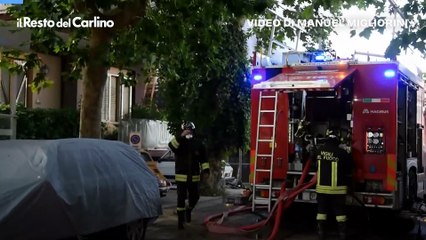 Video: incendio a Cattolica, cosa è successo