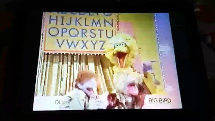 Closing to Sesame Street: The Alphabet Game VHS 1988 (1992 Case)