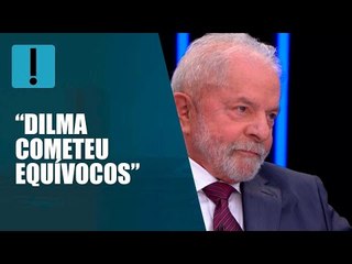 Lula no Jornal Nacional reconhece erros de Dilma, mas cita mandato "extraordinário"