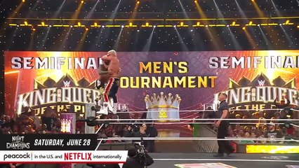 Cody Rhodes vs. Jey Uso _ King of the Ring Semifinal Raw highlights June 23 2025
