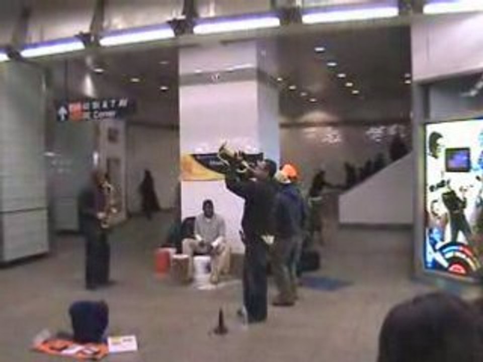 Drums in NYC's Subway