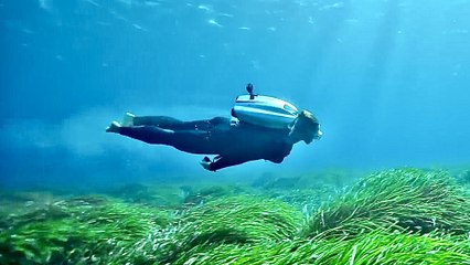 Fly Through Water ~  First-Ever Underwater Jetpack!  ~ CudaJet