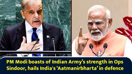 PM Modi boasts of Indian Army’s strength in Ops Sindoor, hails India's ‘Aatmanirbharta’ in defence