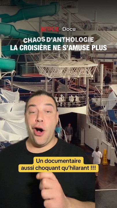 Nouveau documentaire Netflix qui parle d’une croisière qui tourne mal ! Dis-moi en commentaire si t’as envie de regarder « chaos d'anthologie : la croisière ne s'amuse plus » et si tu l’as déjà vu dis-moi ce que t’en as pensé ☺️