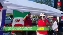 Se registra poca afición mexicana en la Copa Oro