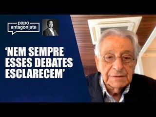 Fernando Gabeira critica modelo atual de debates televisivos no Brasil