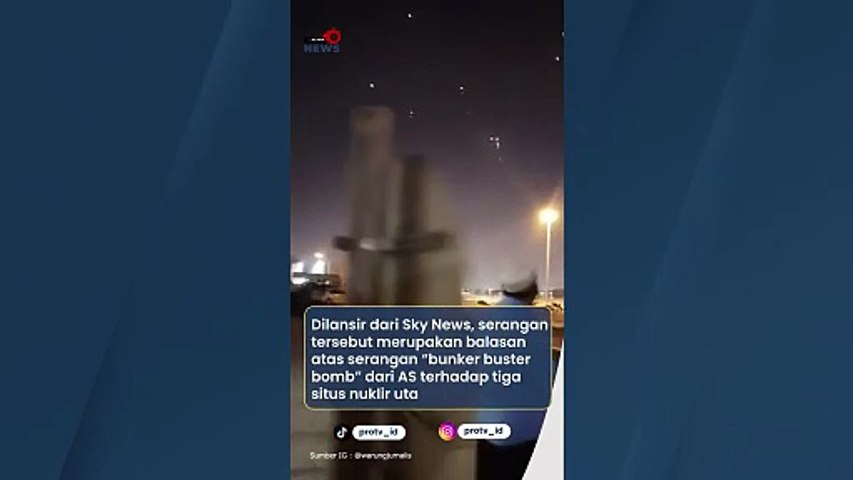 Iran Luncurkan Rudal ke Pangkalan Militer AS di Qatar