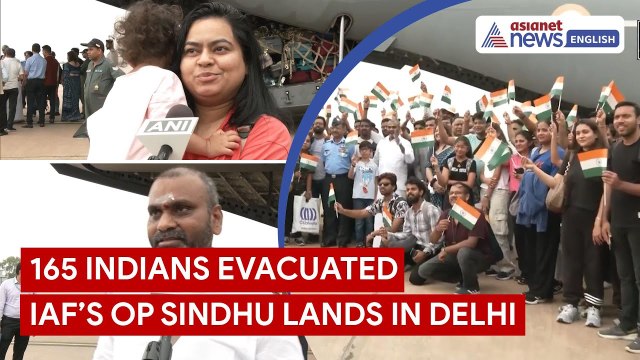 Operation Sindhu: IAF Brings Back 165 Indians Amid Israel-Iran Conflict