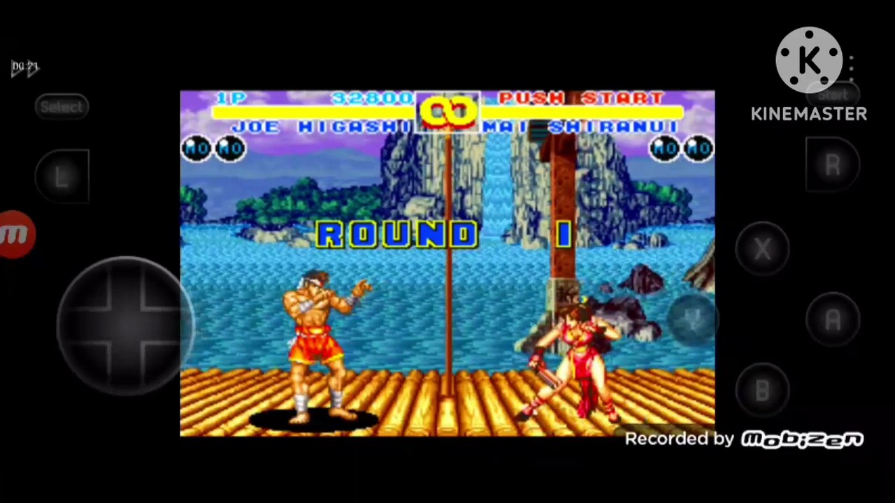 Fatal Fury 2 Joe Higashi vs Mai Shiranui fala de vitória do Joe Higashi em português