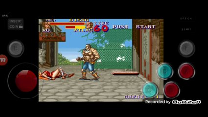 Final Fight 2 game over Maki Genryusai morre