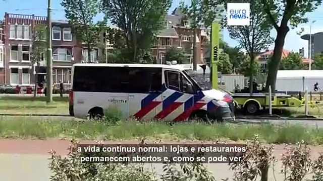 Drones, vedações e bloqueios de estradas: como Haia reforçou a segurança para a cimeira da NATO