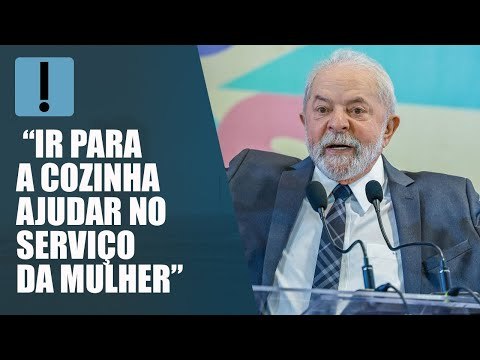 Em discurso no Pará, Lula diz que trabalho doméstico é “serviço de mulher”