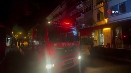 Erdek’te Otel Yangını Paniğe Yol Açtı