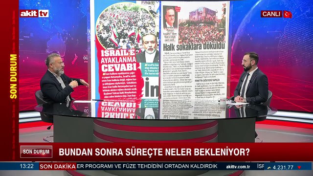 Akit TV Haber Koordinatörü Muharrem Coşkun bölgedeki son durumu değerlendirdi