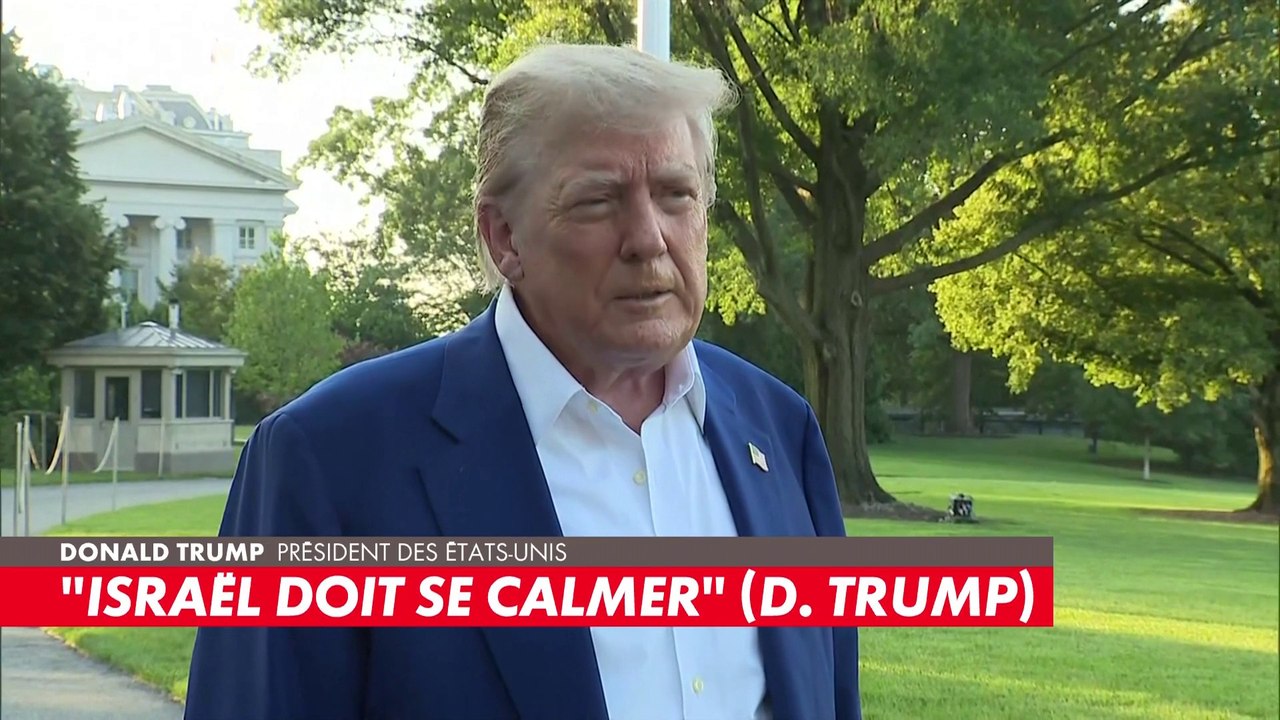 Donald Trump : «Je ne suis pas content d’Israël non plus»