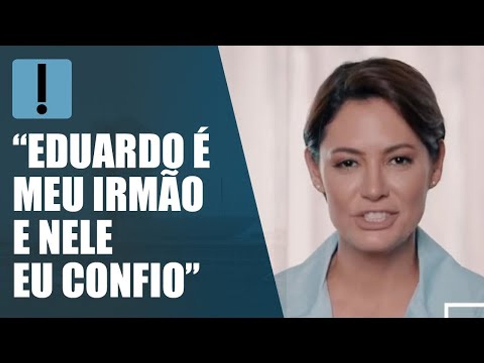 Michelle Bolsonaro, a cabo eleitoral do irmão
