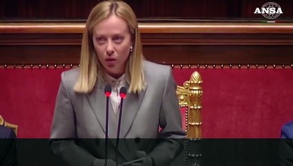 Difesa, Meloni: "La penso come i romani, 'si vis pacem, para bellum'"