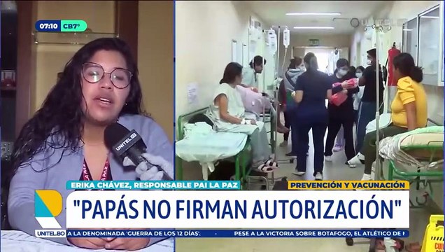 El virus del sarampión circula en La Paz: De cada 10 niños solo cinco están vacunados, alerta el Sedes