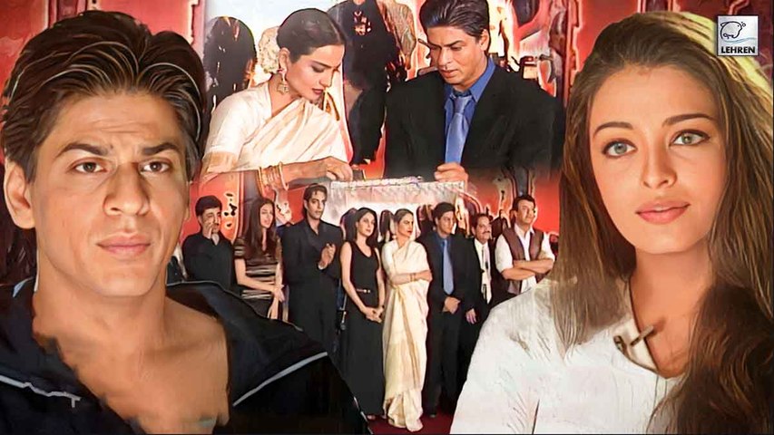 Mega Music Launch Of Josh (2000) - Rekha, Shah Rukh Khan, Aishwarya, Chandrachur, Anu M & Mansoor K