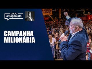 Lula vai gastar R$ 86 milhões na campanha e você paga a conta!