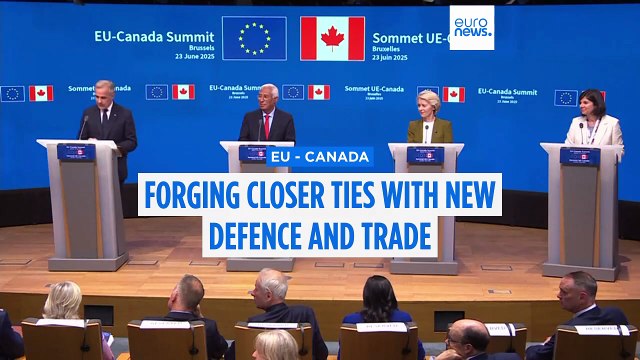 EU and Canada forge closer ties with new defence and trade partnership
