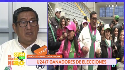 U24/7 GANADORES DE ELECCIONES EN LA UAGRM