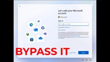 Skip Microsoft Account Setup in Windows 11 | Install Windows Without Logging In