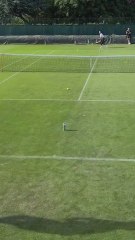 El viral reto Sabalenka y Sinner en la previa de Wimbledon