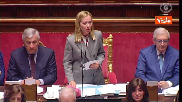 Meloni: Italia lavora a soluzione Due popoli, due Stati per Gaza