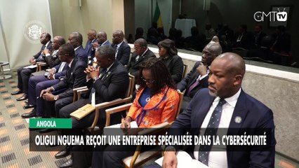 [#Reportage] Angola  Oligui Nguema reçoit une entreprise spécialisée dans la cybersécurité