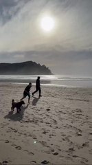 Boy Tries to Jump Over Man but Falls Hard