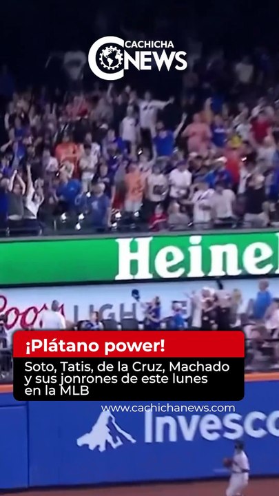 ¡Plátano power! Soto, Tatis, de la Cruz, Machado y sus jonrones de este lunes en la MLB