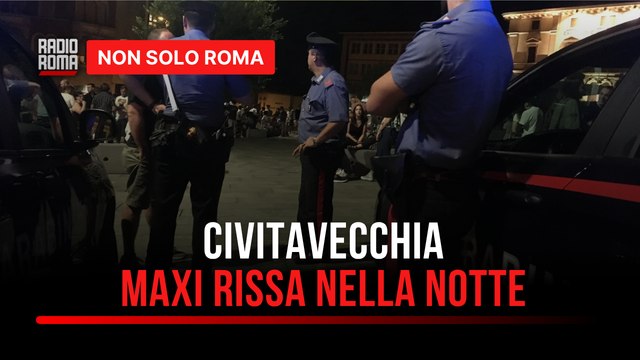 Maxi rissa nella notte a Civitavecchia, tre denunce