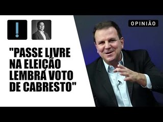 Papo Antagonista | Passagem gratuita no dia da eleição beneficia algum candidato?