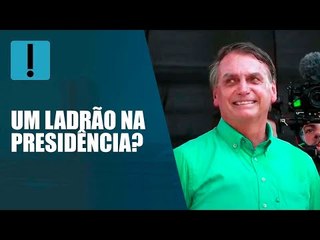"Vocês querem na presidência um ladrão da república?", diz Jair Bolsonaro, sobre Lula