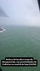 Corpo de advogada é encontrado no mar no  4 º dia de buscas após naufrágio