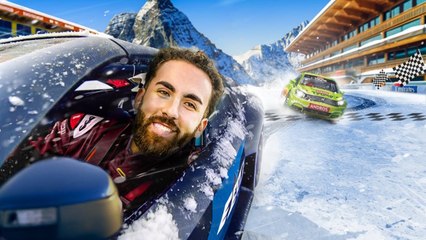 DANS LA PEAU DUN (mauvais) PILOTE SUR GLACE !