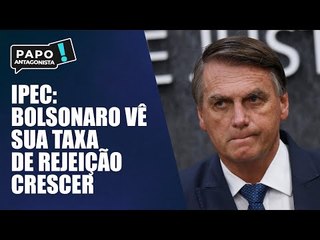 Ipec: Bolsonaro foi o único presidenciável que teve alta na rejeição durante campanha