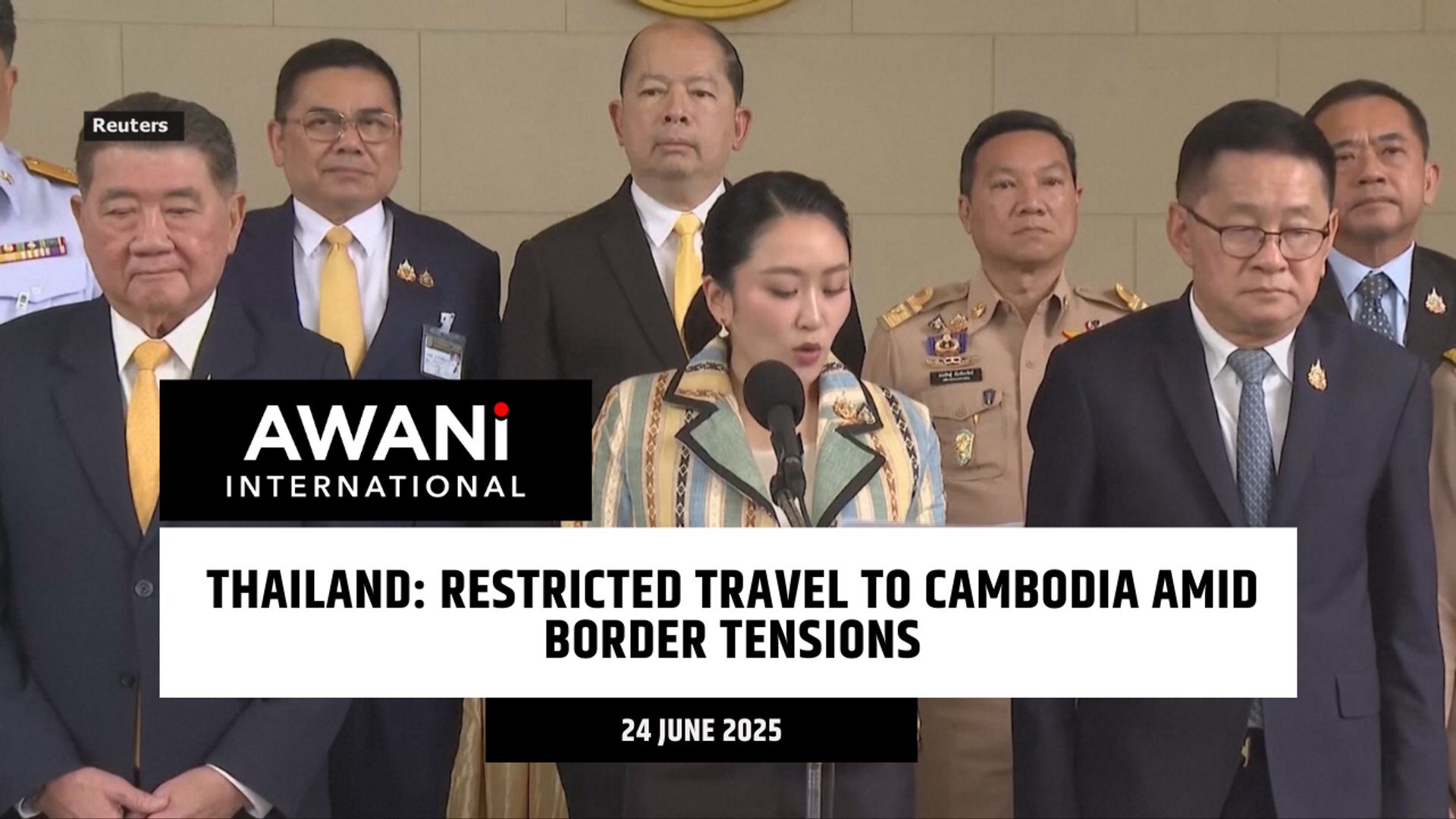 ⁣Thailand: Restricted travel to Cambodia amid border tensions