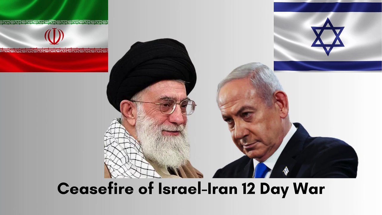 Ceasefire of Israel-Iran 12 Day War - President Donald Trump