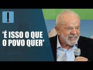 'Picanha e cerveja, o povo delira', diz Lula