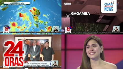 24 Oras: (Part 3) 31 OFW na naantala ang repatriation dahil sa air traffic suspension ng Qatar, darating mamaya; Palestinian Amb. to the Phl Mounir Anastas: Paglilihis sa sitwasyon sa Gaza ang opensiba ng Israel vs. Iran; gagampanan sa..., atbp.