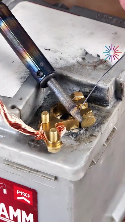 Battery terminal makeover⏱️🔧