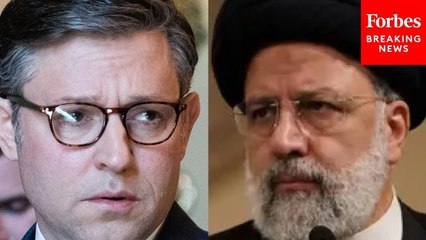 Reporter To Speaker Johnson: 'Why Not Have Congress Vote On Iran?'