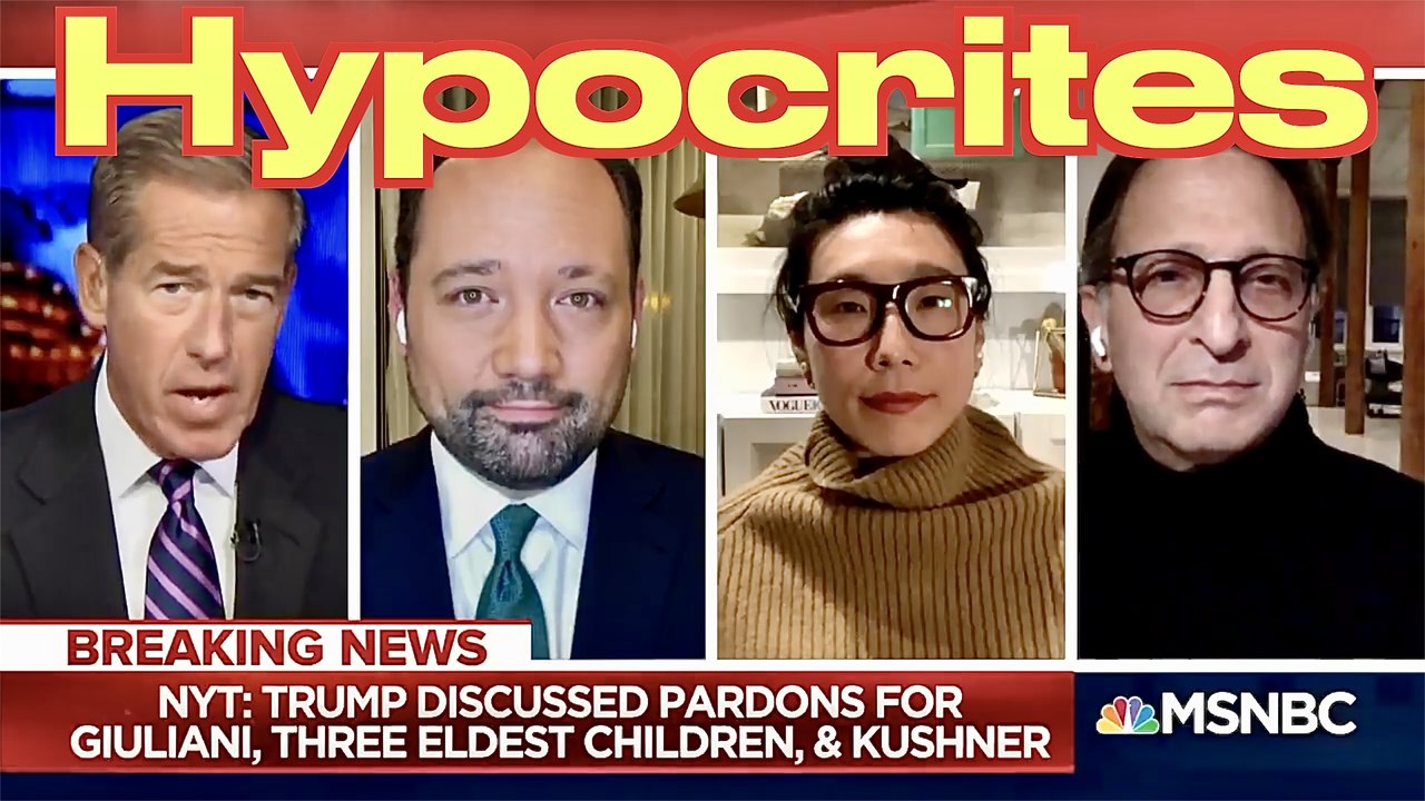 Hypocrite Democrats Against Trump "Preemptive" Pardons Until Biden Pardoned Everybody