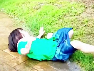"Funny Kids Falling Compilation 😂 | Try Not to Laugh!"