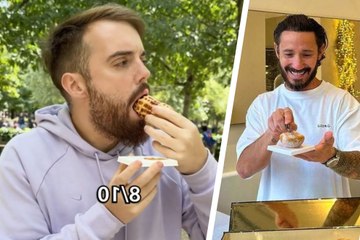 Ibai Llanos en la pastelería de Cedric Grolet