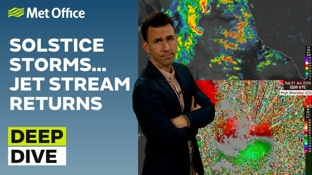 Deep Dive 24/06/2025 – Was there a supercell at the weekend? – Met Office weekly weather forecast UK