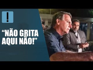 Jair Bolsonaro responde jornalista da Globo sobre mudança de discurso sobre eleições