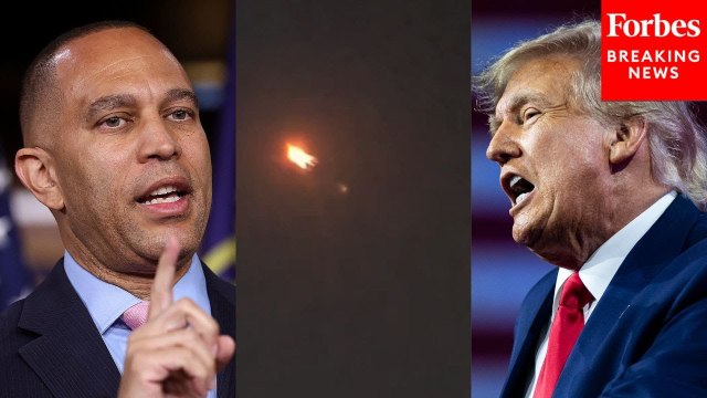 Hakeem Jeffries Slams Trump After Iran Retaliates Against The US